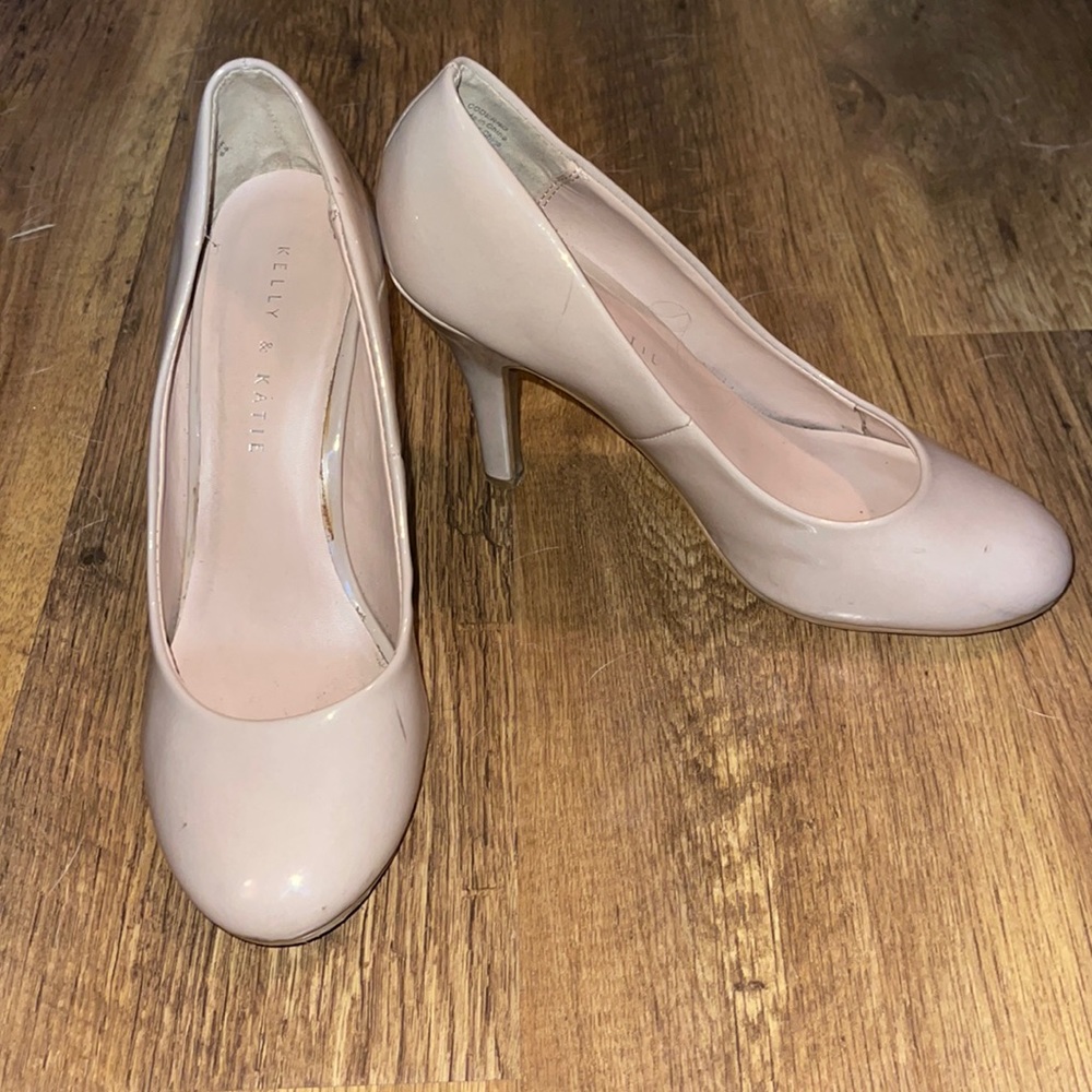 Cream heels